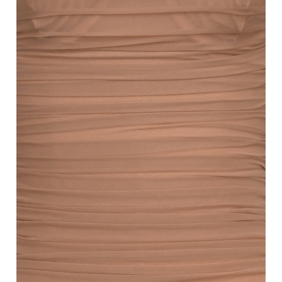 EUC House of CB Fornarina Strapless Tan Dress - Picture 3 of 10